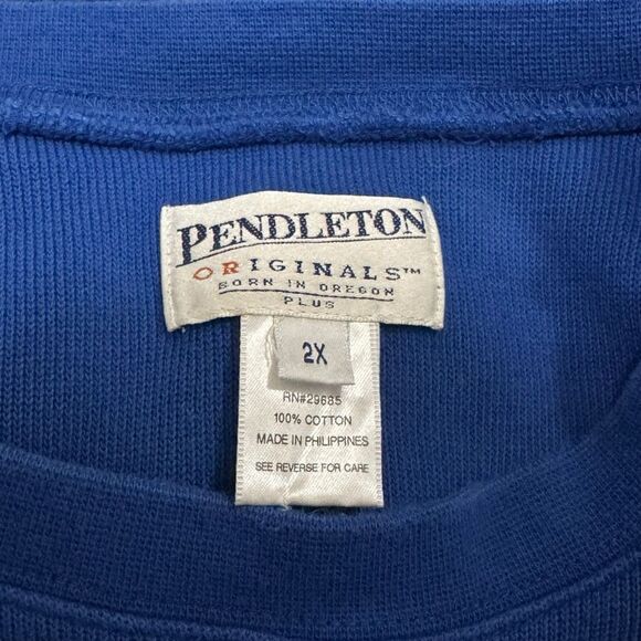 Pendleton Originals Men’s Crew Neck Sweater 2X 100 Percent Cotton Classic Knit - Picture 7 of 7